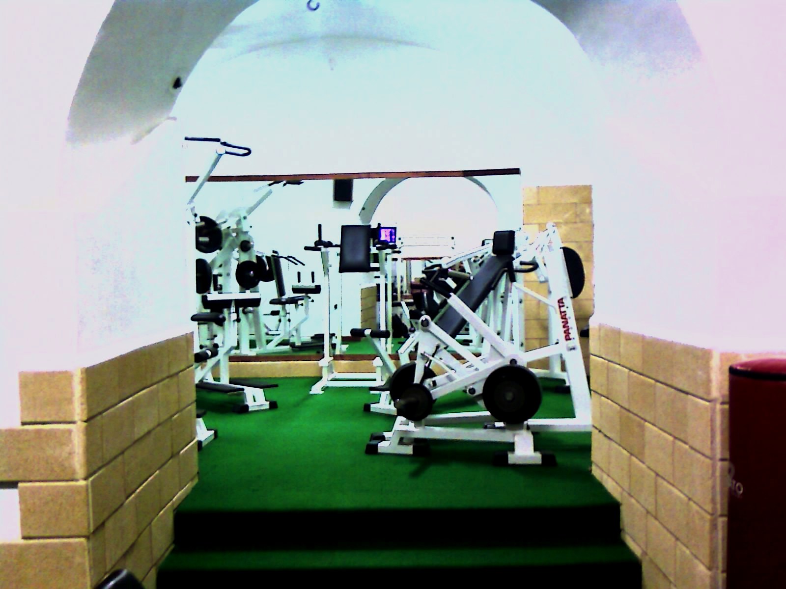 Foto panoramiche della palestra
